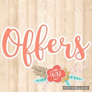 Open to Offers! 🛍